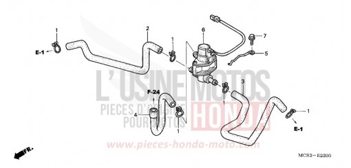 COMMANDE INJECTION D'AIR SOUPAPE ST1300A2 de 2002